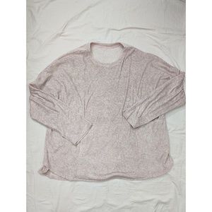 24. CUDDL DUDS Fleece Pullover Sweatshirt Relaxed Pockets Sz TXL